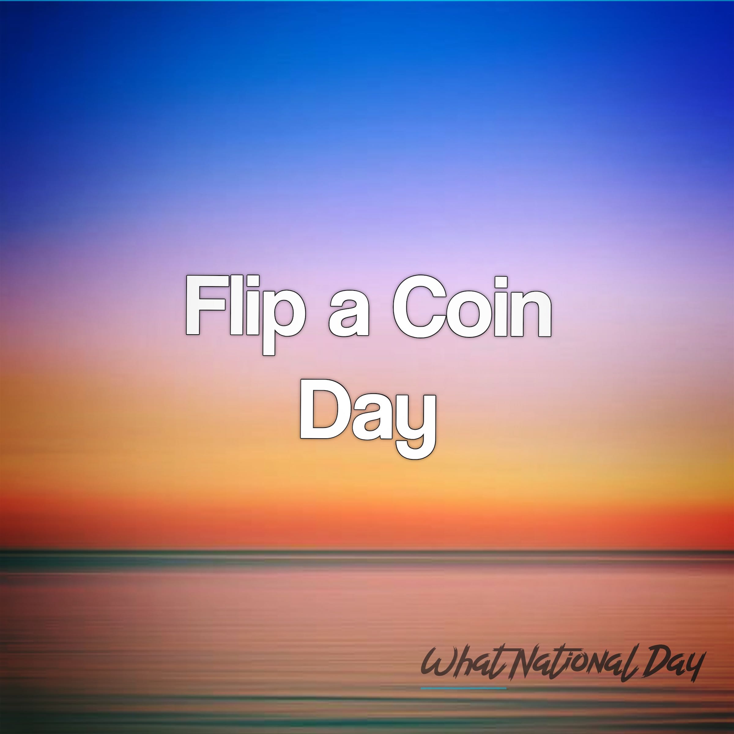 Flip a Coin Day