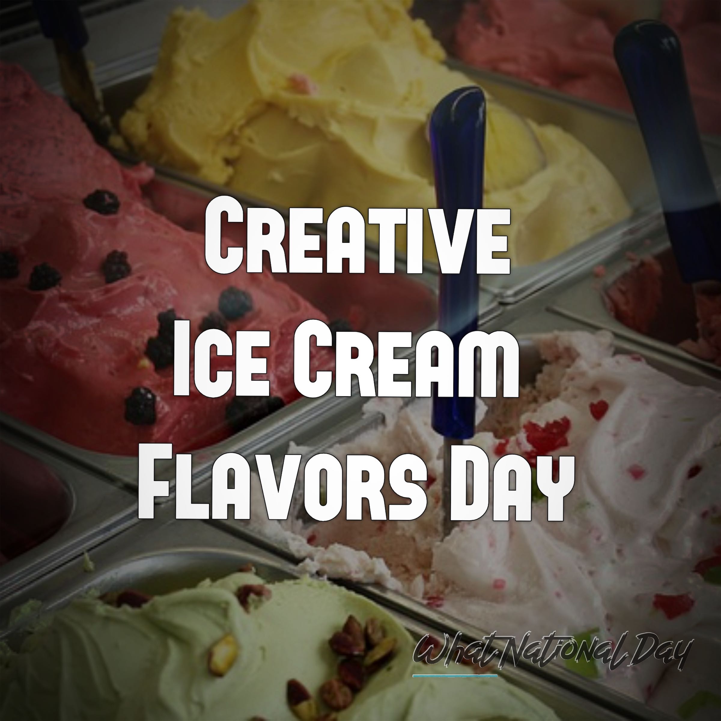 Creative Ice Cream Flavors Day