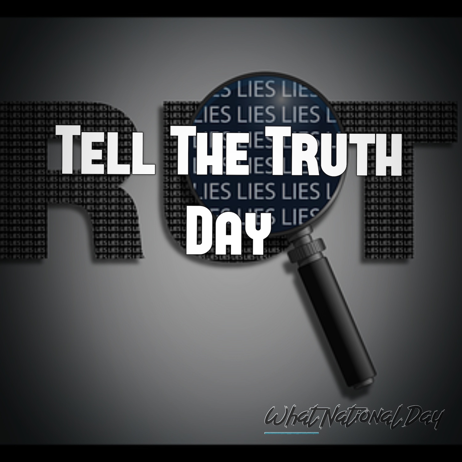 Tell The Truth Day